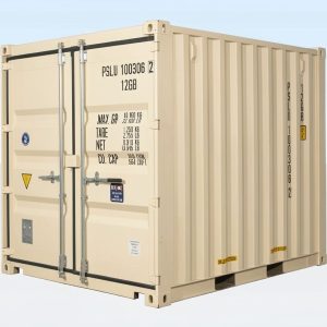 10ft shipping container ral 1015