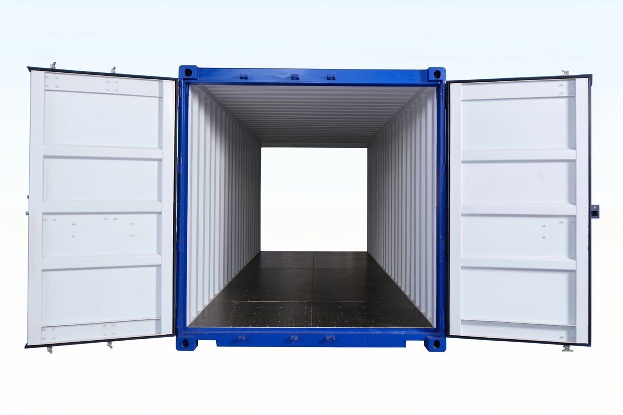 20ft blue ral 5010 tunnel container 20ft blue ral 5010 tunnel container