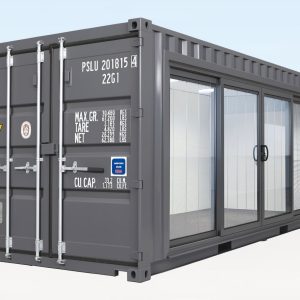 20ft home office anthracite ral7016