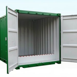 10ft x 8ft raised bunded store one trip bottle green