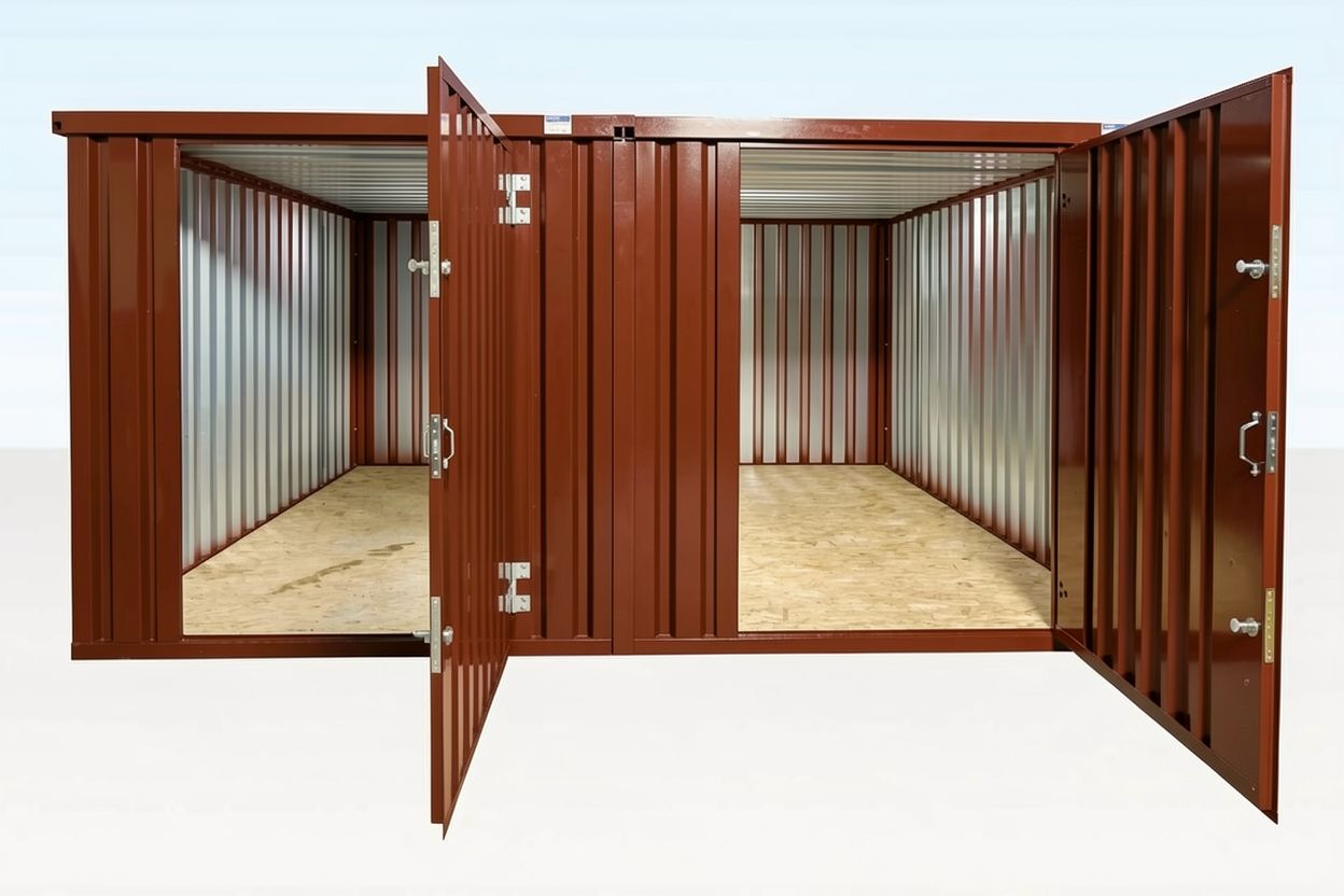 3m×4.2m side linked flat pack container 3m×4.2m side linked flat pack container