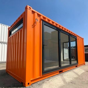 20ft orange container office ral 2008 portable