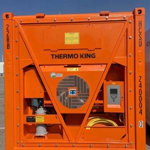 20ft orange ral 2008 reefer container