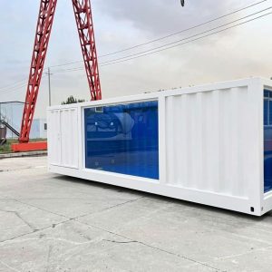 20ft foldable white container pool