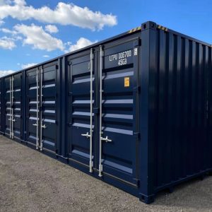 40ft high cube 4 side door conex ral 5013
