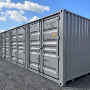 40ft high cube 4 side door conex ral 7035