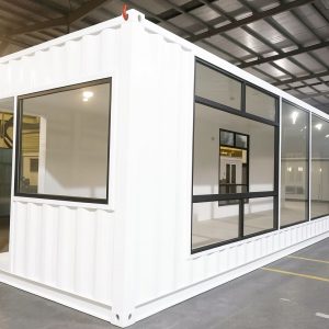 40ft white ral 9010 luxury prefab home