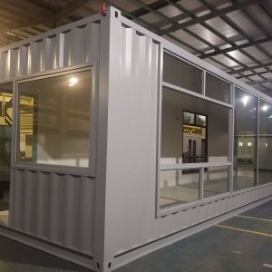 40ft grey ral 7035 luxury prefab container home