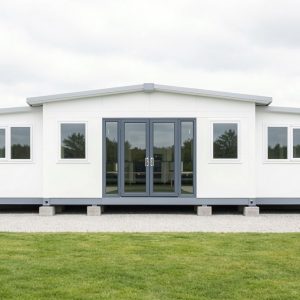 40ft white ral 9010 modular container home