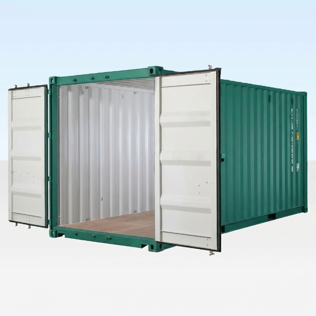 20ft shipping container one trip dark green ral 6007 | secure steel storage container 20ft shipping container one trip dark green ral 6007 | secure steel storage container