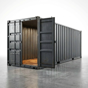 30ft x 8ft shipping container (one trip) – cut down