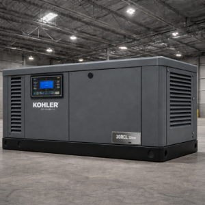 kohler 30rcl 30kw standby generator – new